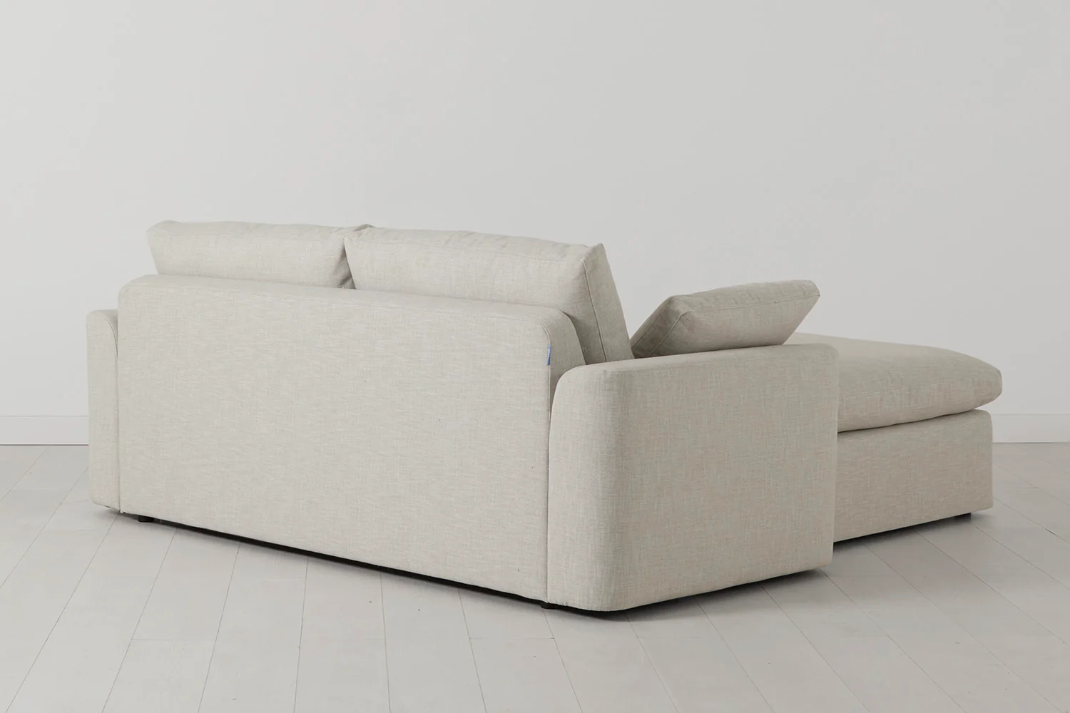 Model 13 2-Seater Right Chaise Sofa, Parchment - Image 3