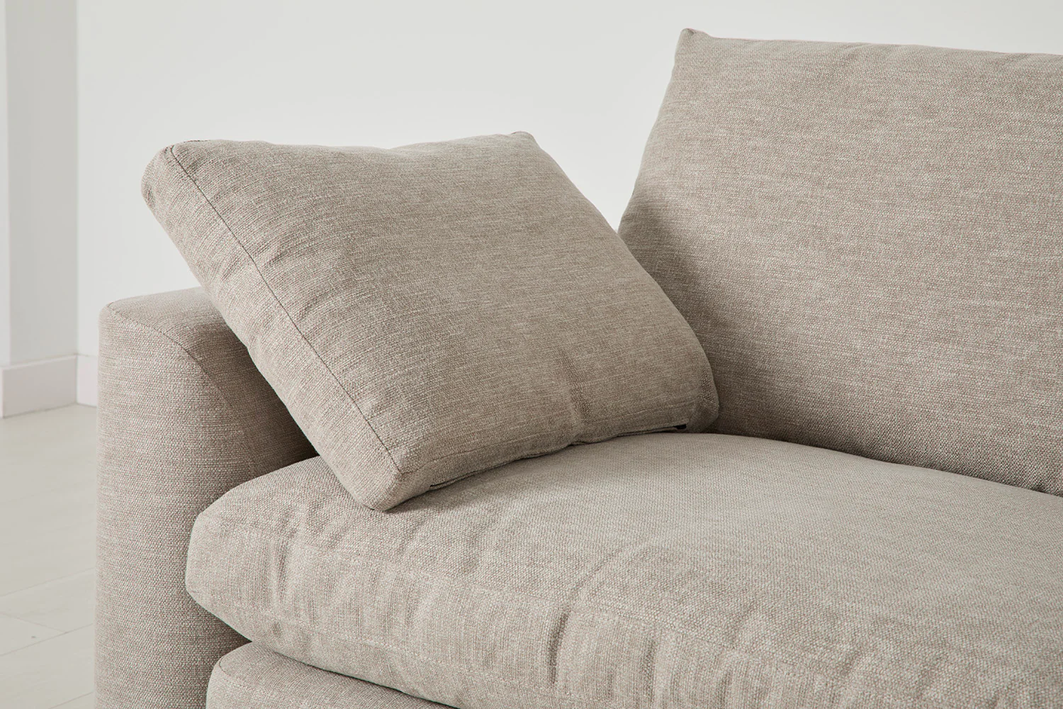 Model 13 2-Seater Right Chaise Sofa, Pumice - Image 4