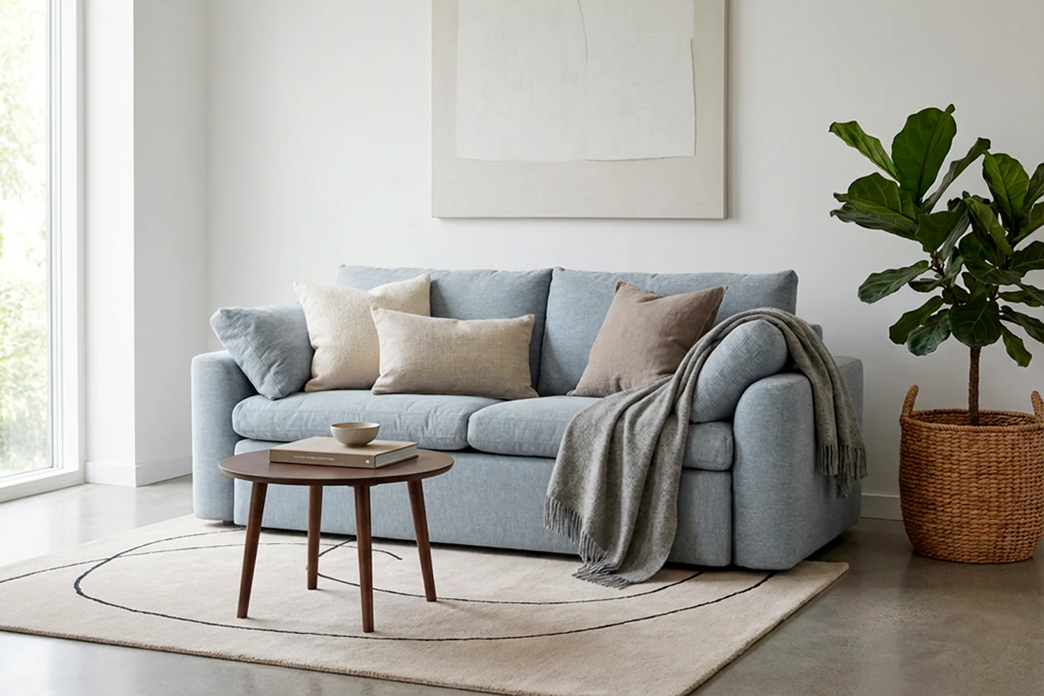 Model 13 2-Seater Sofa, Seaglass - Image 2