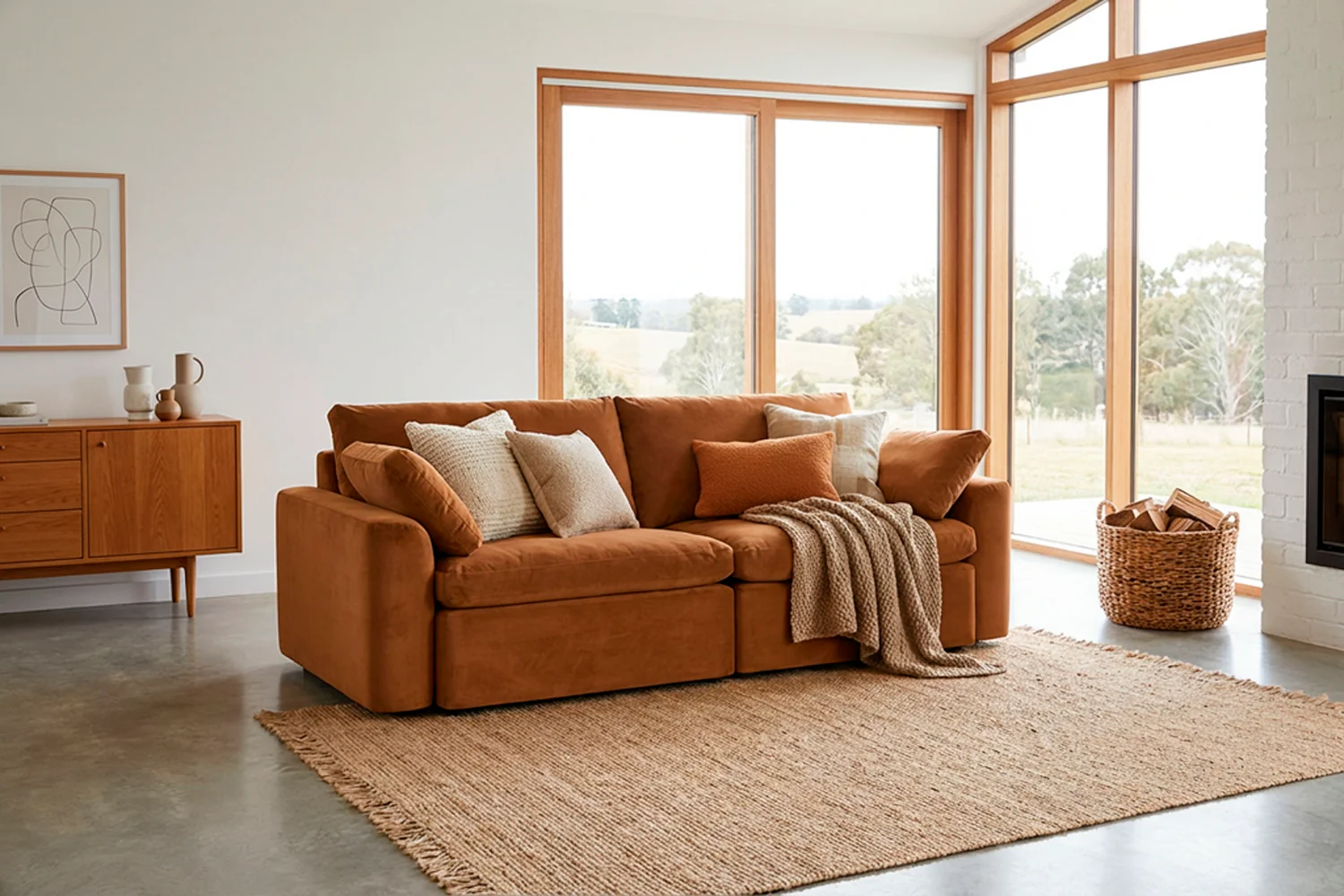 Model 13 3-Seater Sofa, Bronze - Image 2