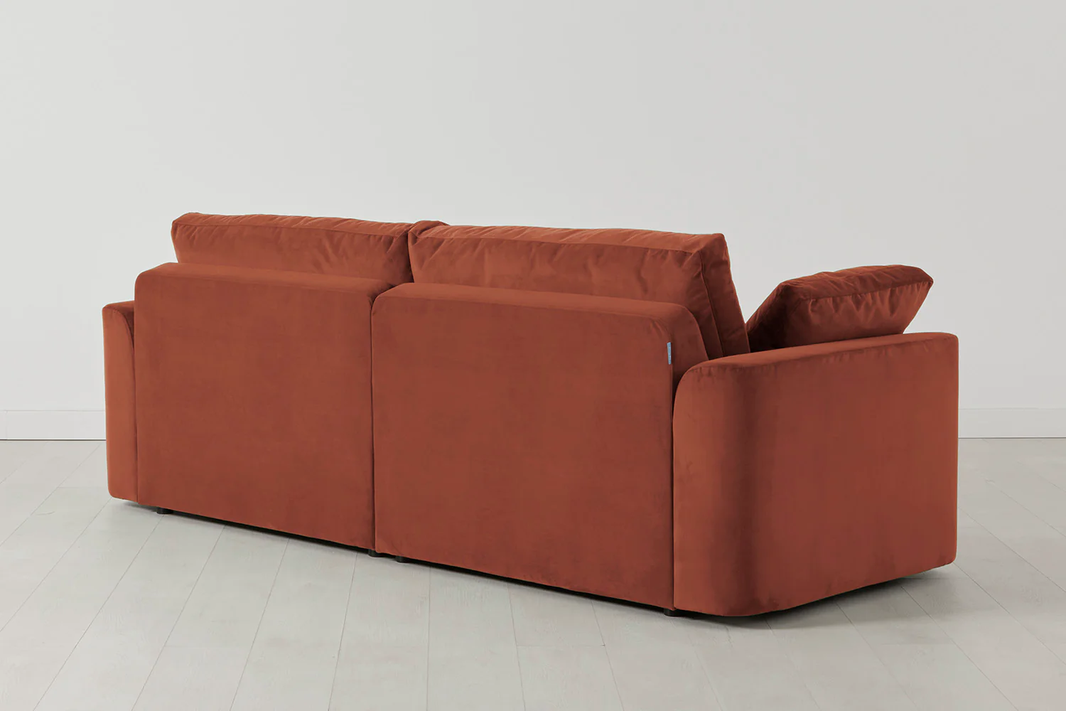Model 13 3-Seater Left Chaise Sofa, Brick - Image 3