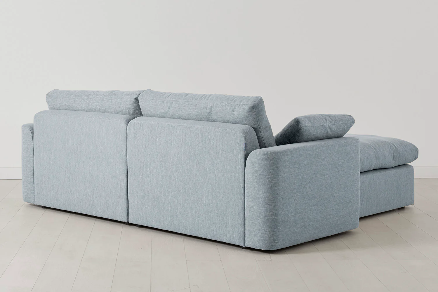 Model 13 3-Seater Left Chaise Sofa, Seaglass - Image 3