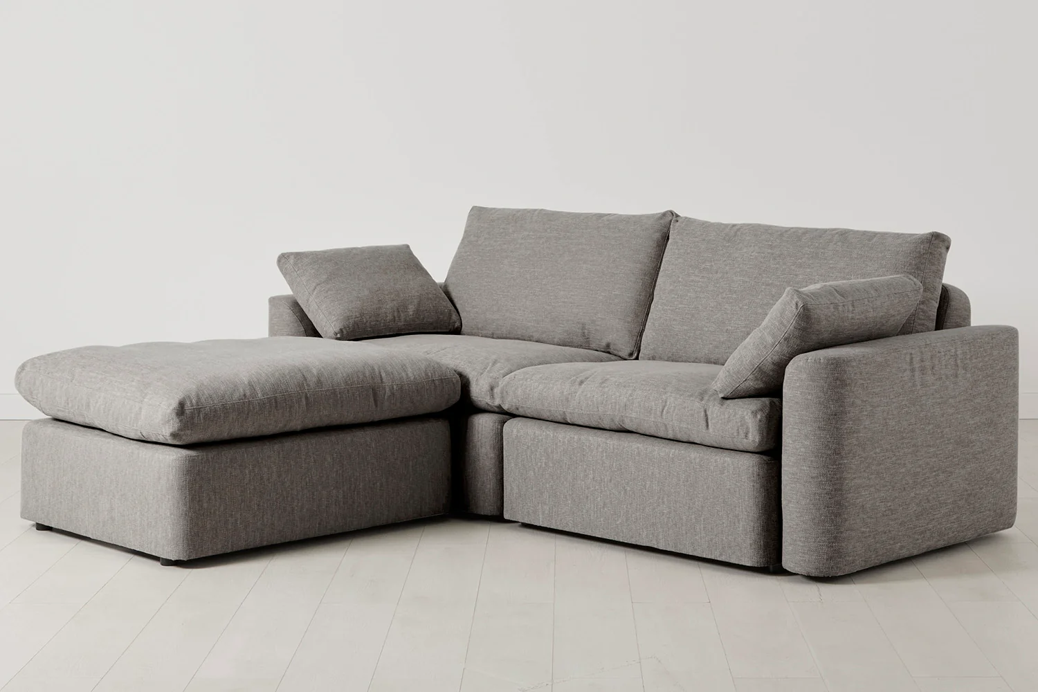 Model 13 3-Seater Left Chaise Sofa, Shadow - Image 2