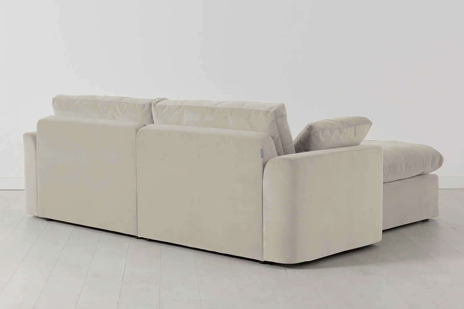 Model 13 3-Seater Right Chaise Sofa, Bone - Image 3