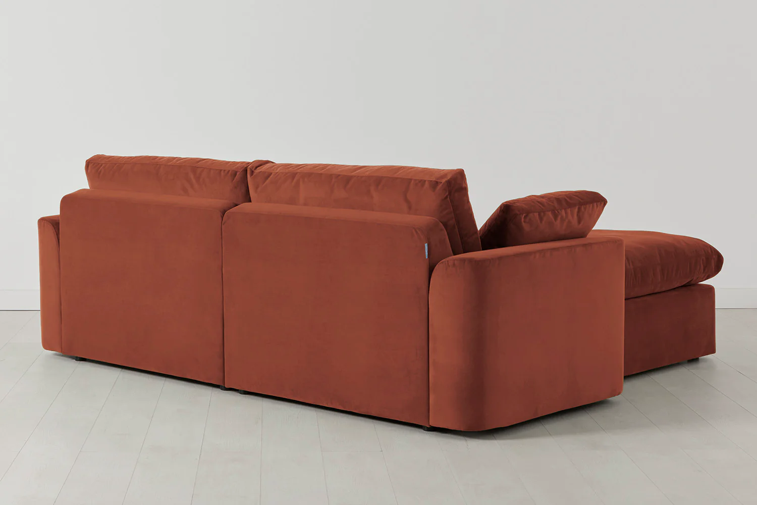 Model 13 3-Seater Right Chaise Sofa, Brick - Image 3