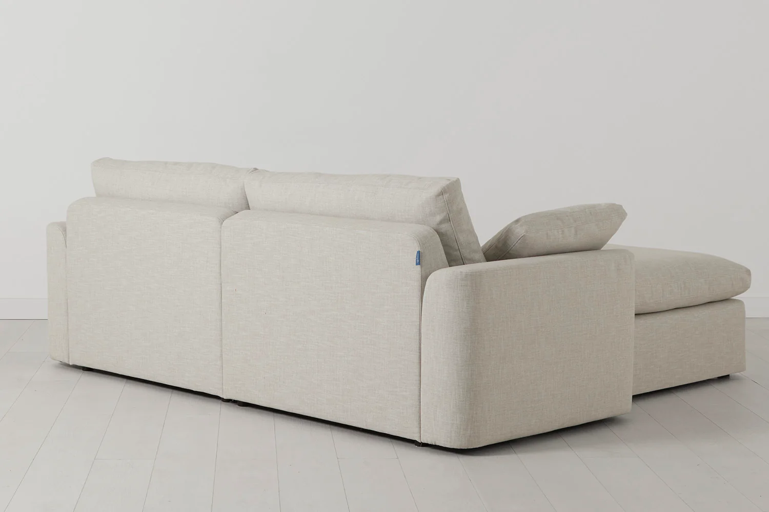 Model 13 3-Seater Right Chaise Sofa, Parchment - Image 3