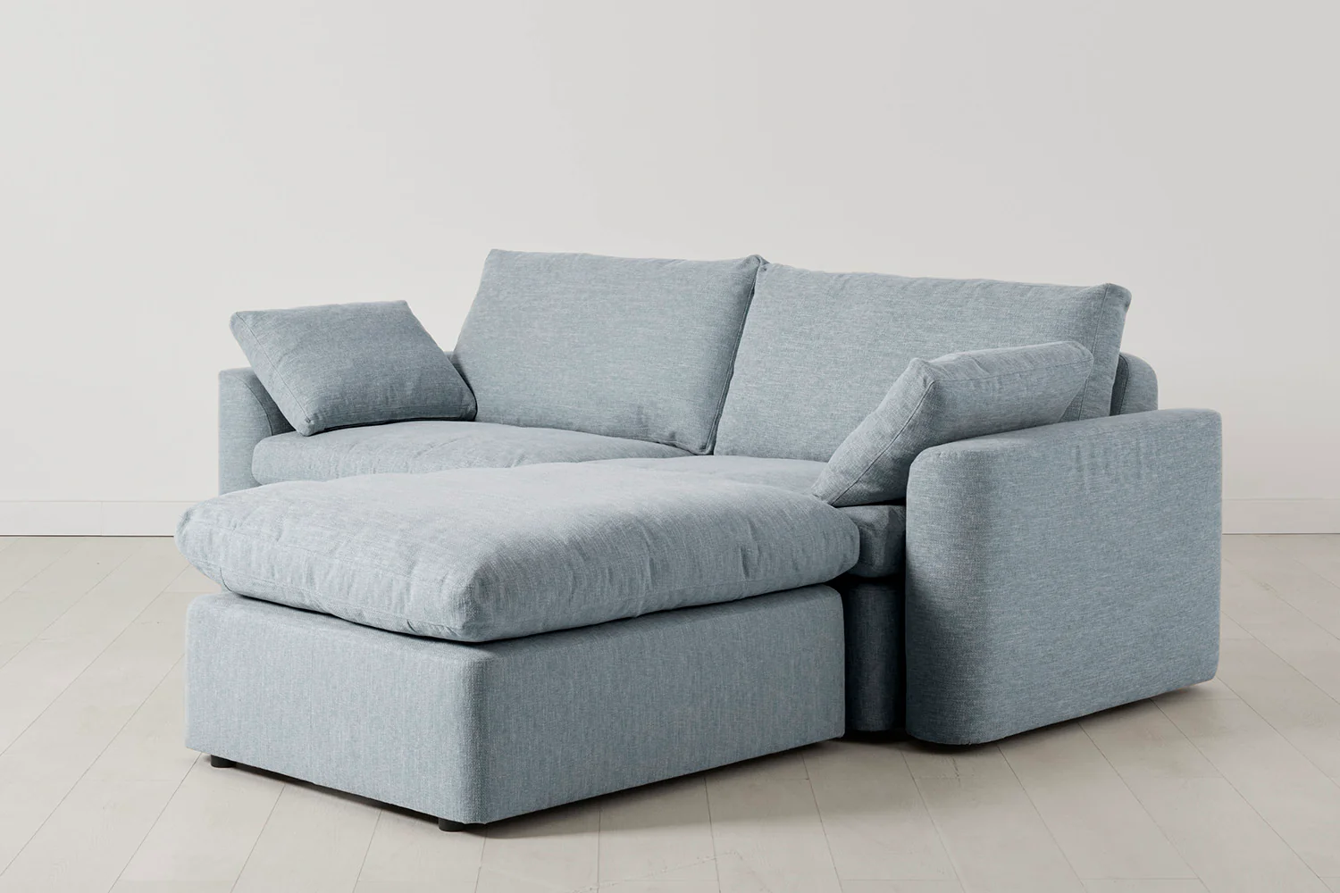 Model 13 3-Seater Right Chaise Sofa, Seaglass - Image 2