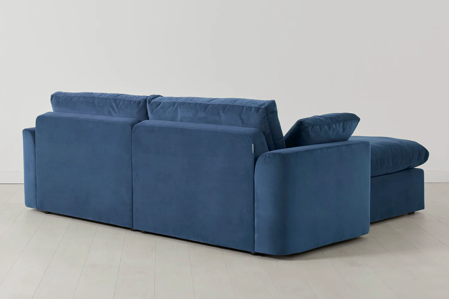 Model 13 3-Seater Right Chaise Sofa, Teal - Image 3