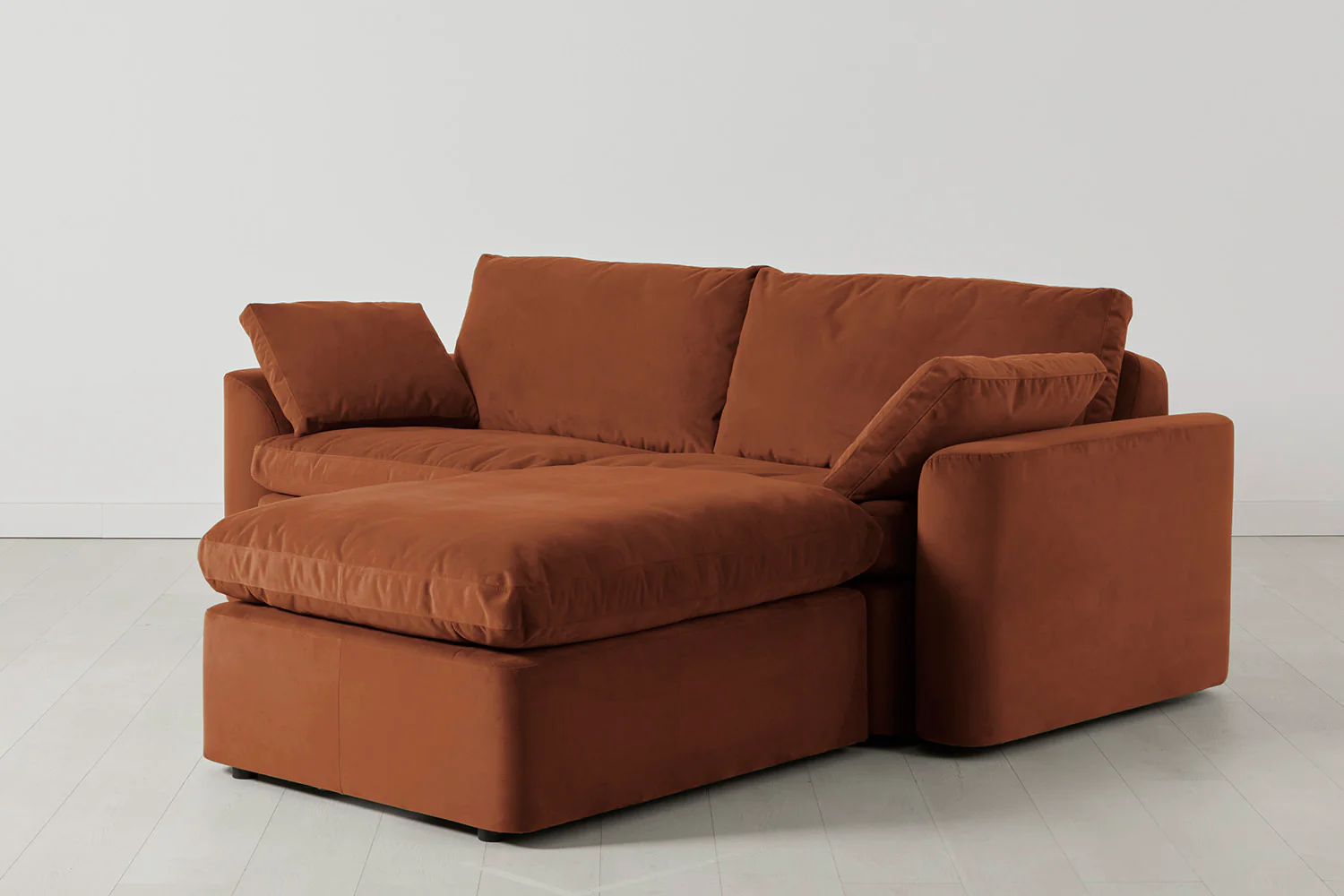 Model 13 3-Seater Right Chaise Sofa, Umber - Image 2