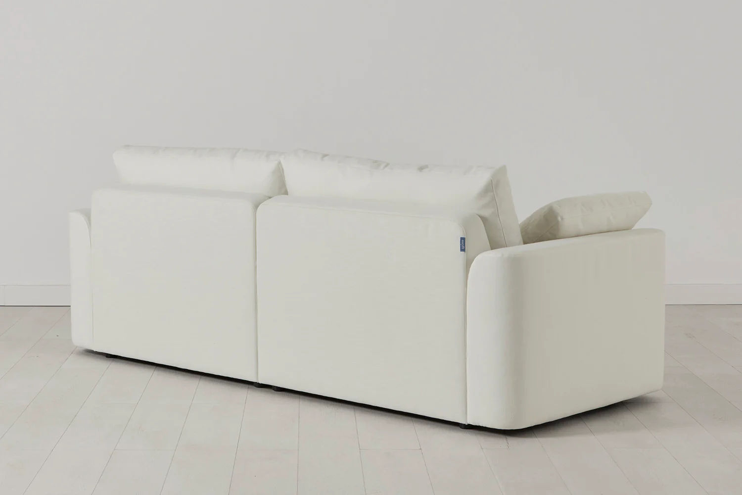 Model 13 3-Seater Sofa, White - Image 4