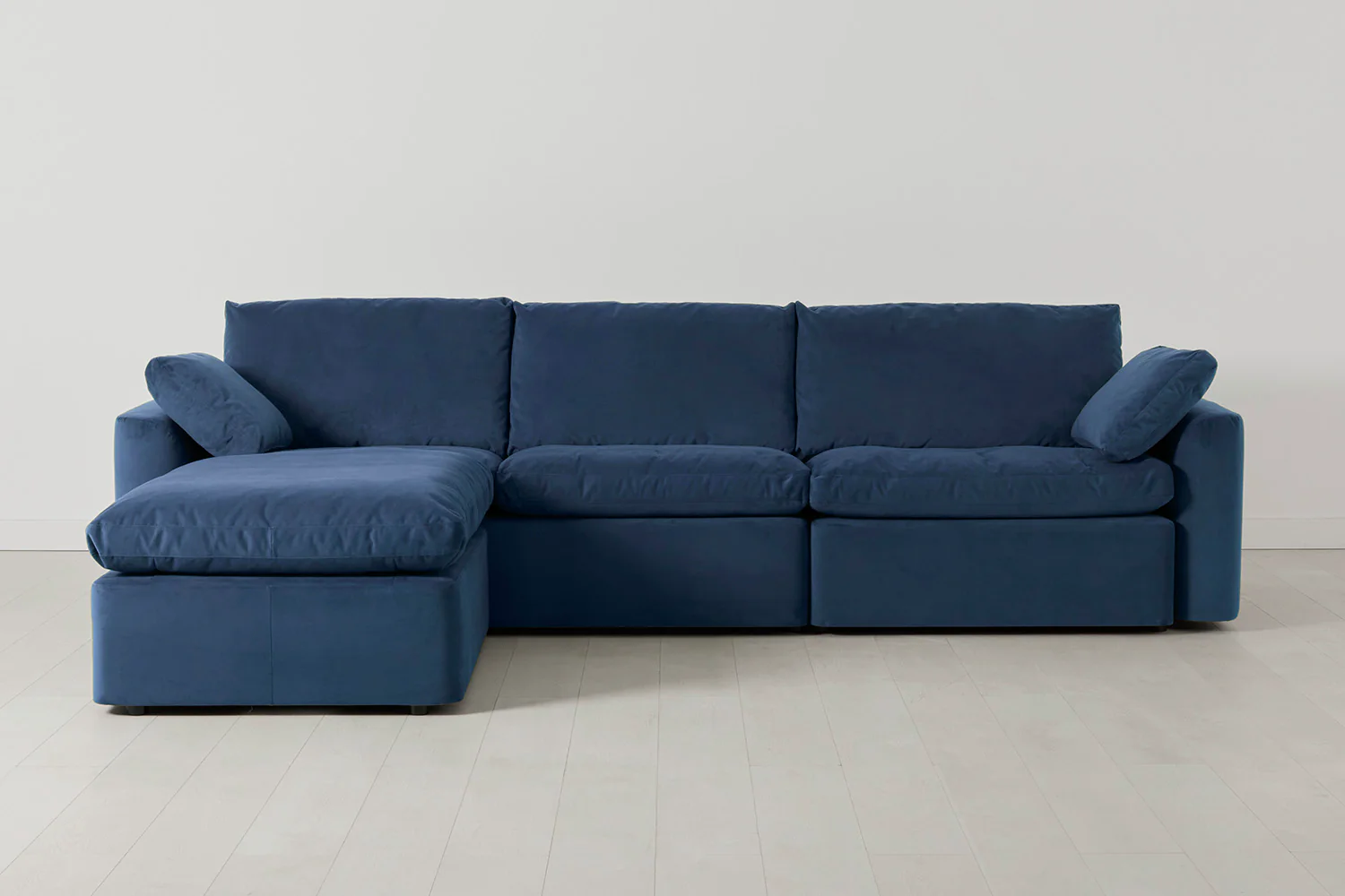 Model 13 4-Seater Left Chaise Sofa, Teal