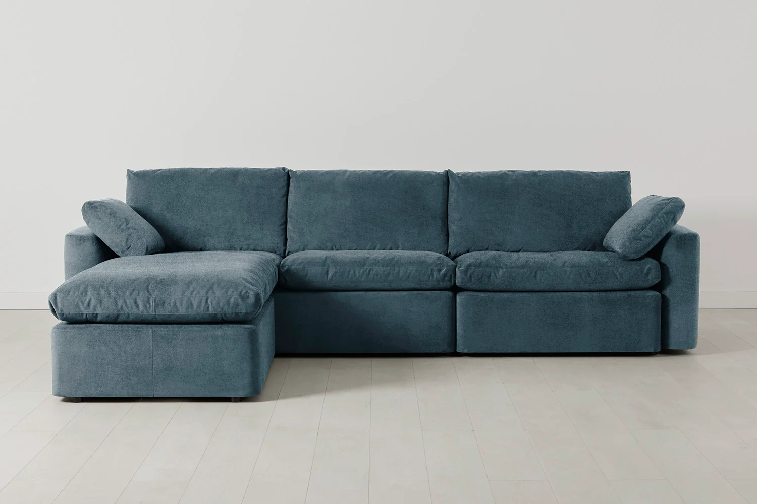 Model 13 4-Seater Left Chaise Sofa, Hydro