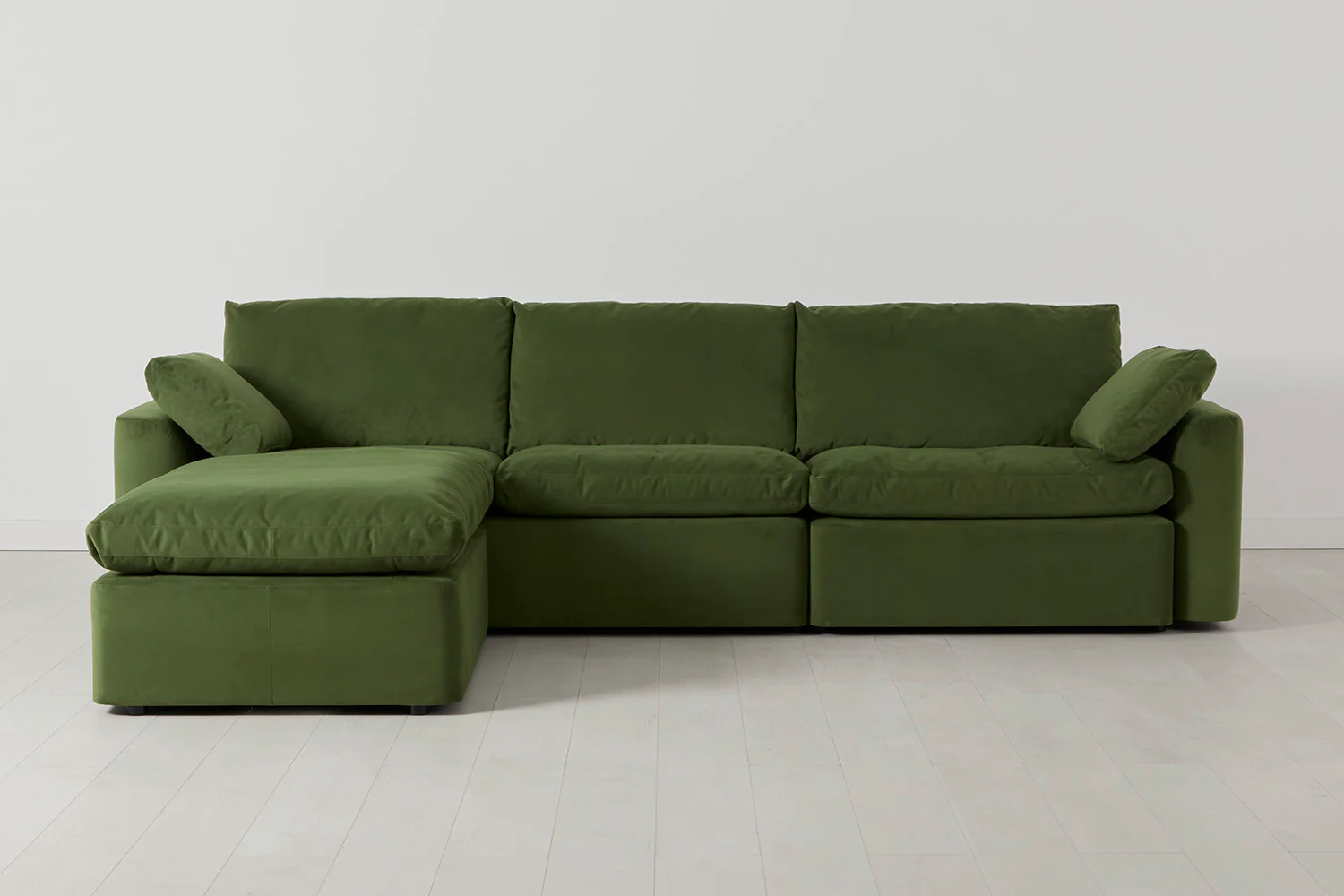 Model 13 4-Seater Left Chaise Sofa, Vine