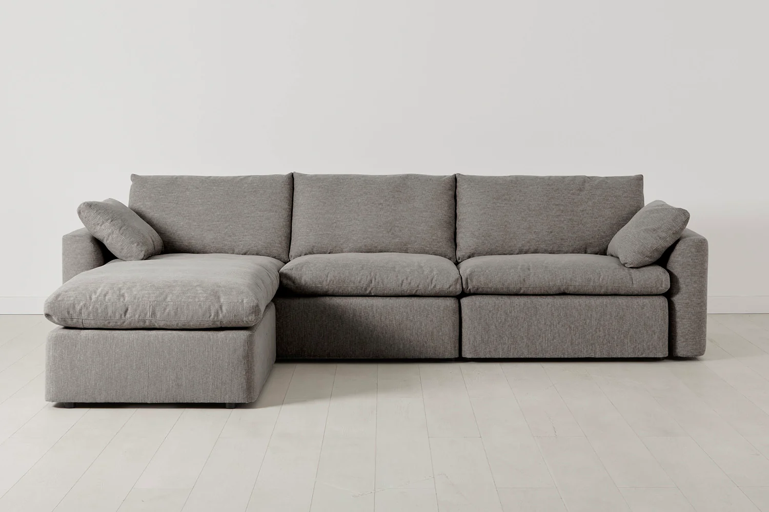 Model 13 4-Seater Left Chaise Sofa, Shadow
