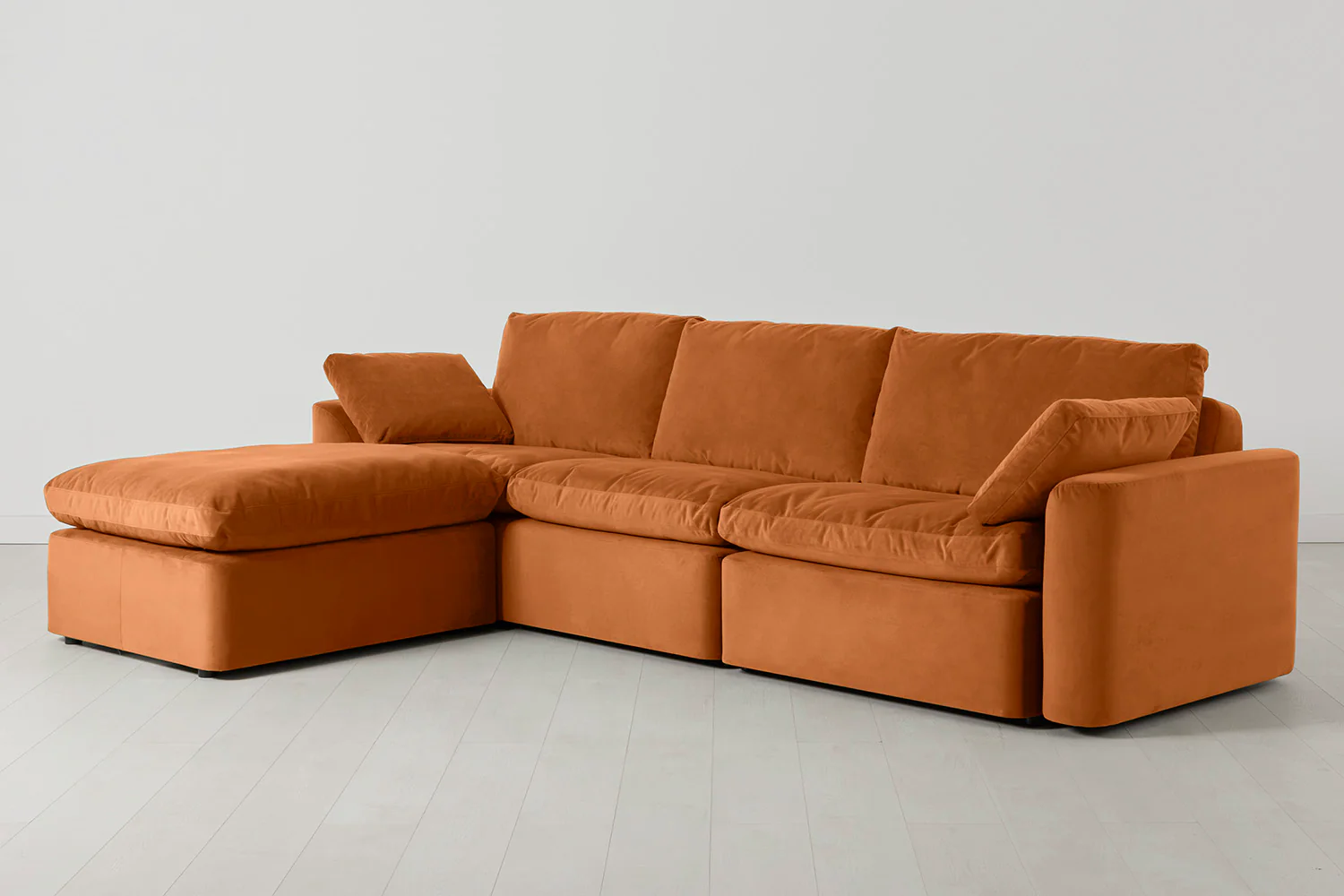Model 13 4-Seater Left Chaise Sofa, Bronze - Image 2