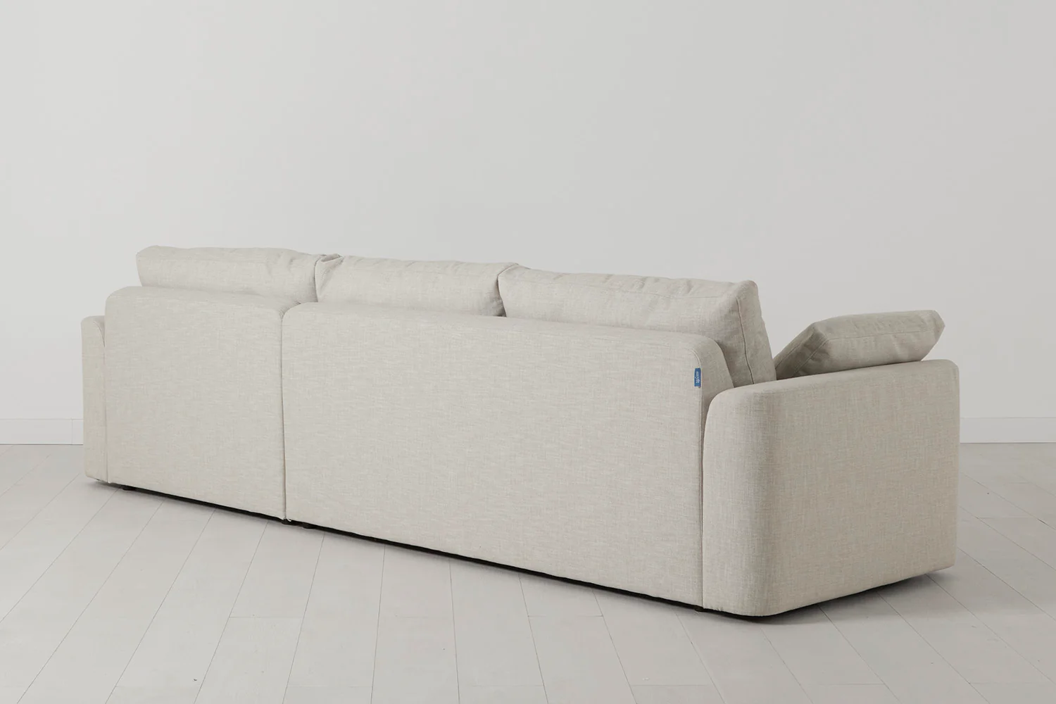 Model 13 4-Seater Left Chaise Sofa, Parchment - Image 3