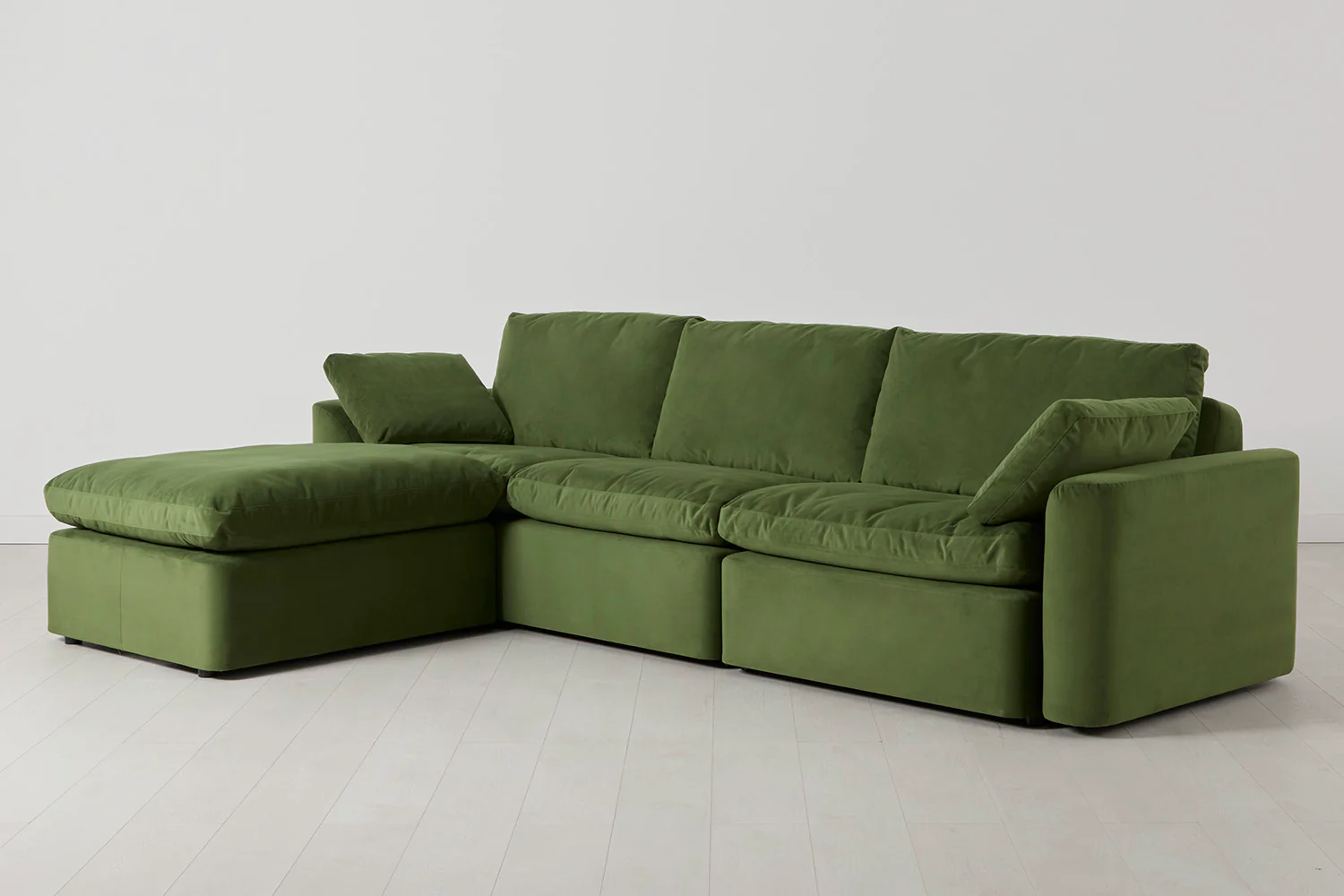 Model 13 4-Seater Left Chaise Sofa, Vine - Image 2