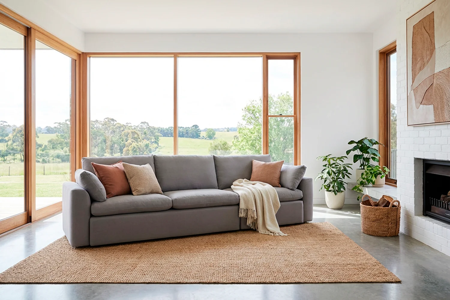 Model 13 4-Seater Sofa, Risso - Image 2