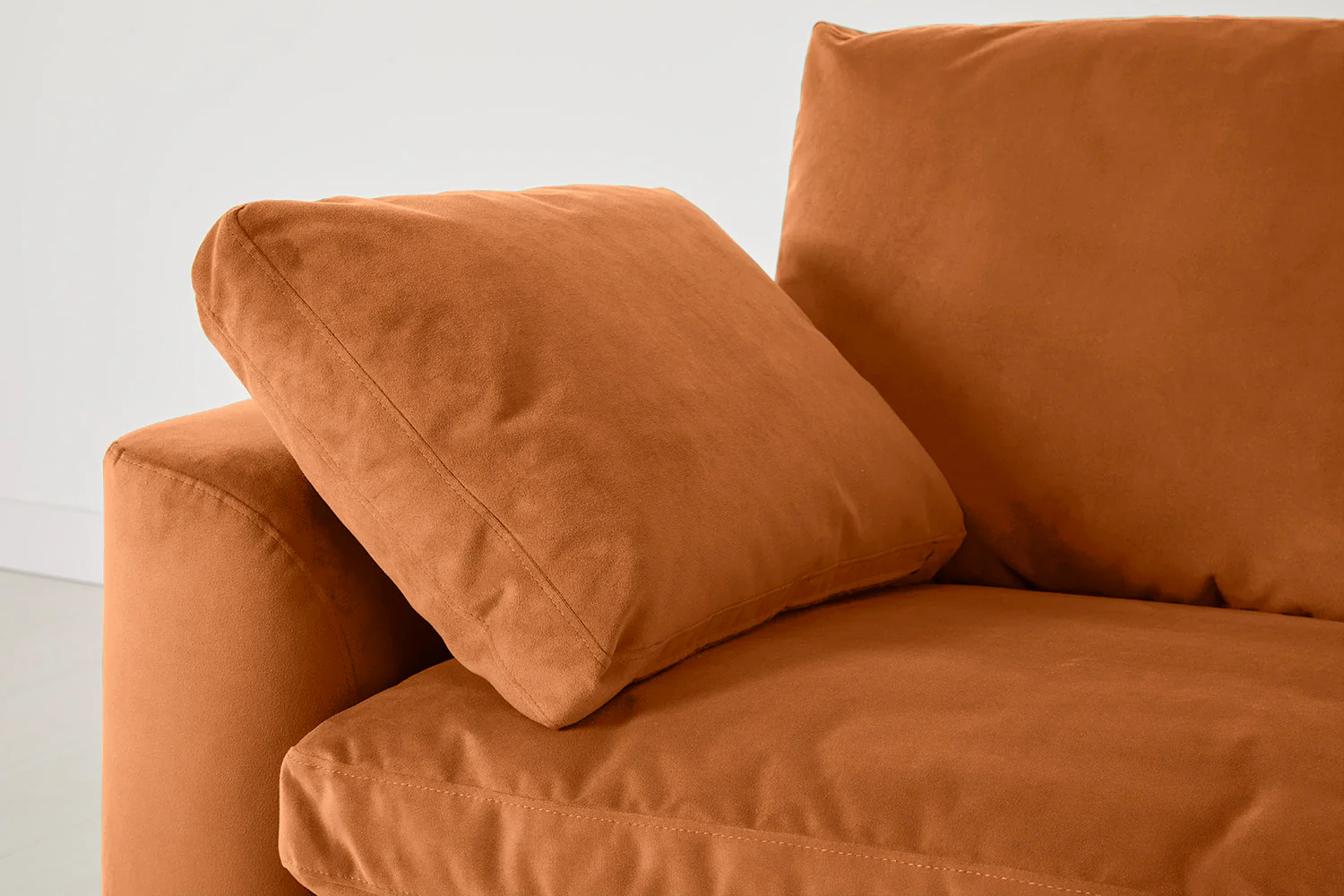 Model 13 Large Corner Sofa, Bronze - Image 4