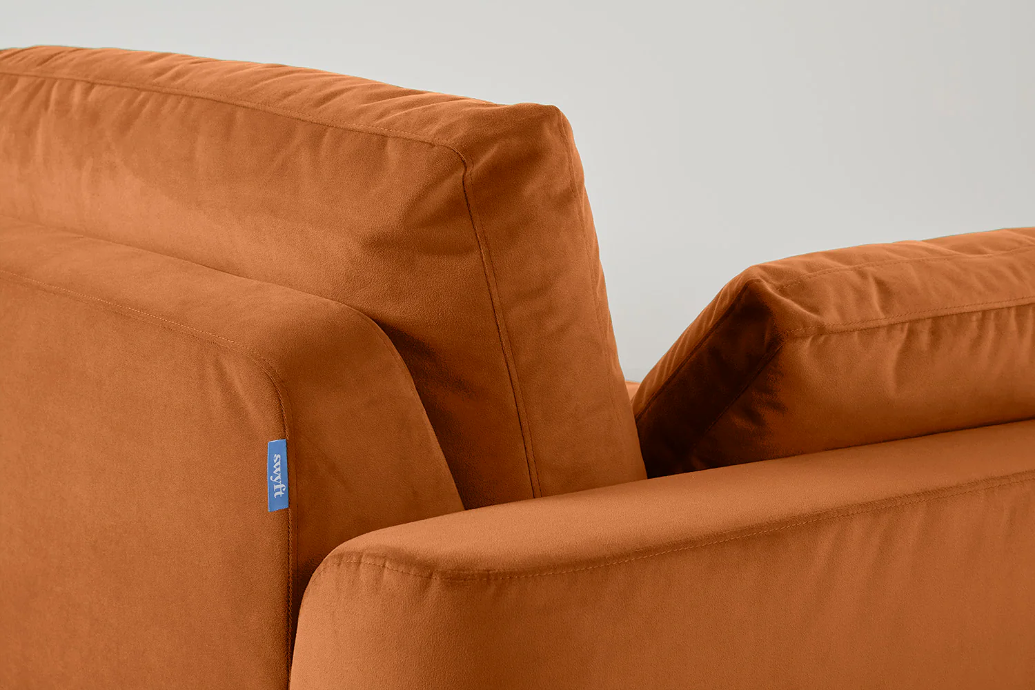 Model 13 Large Corner Sofa, Bronze - Image 5