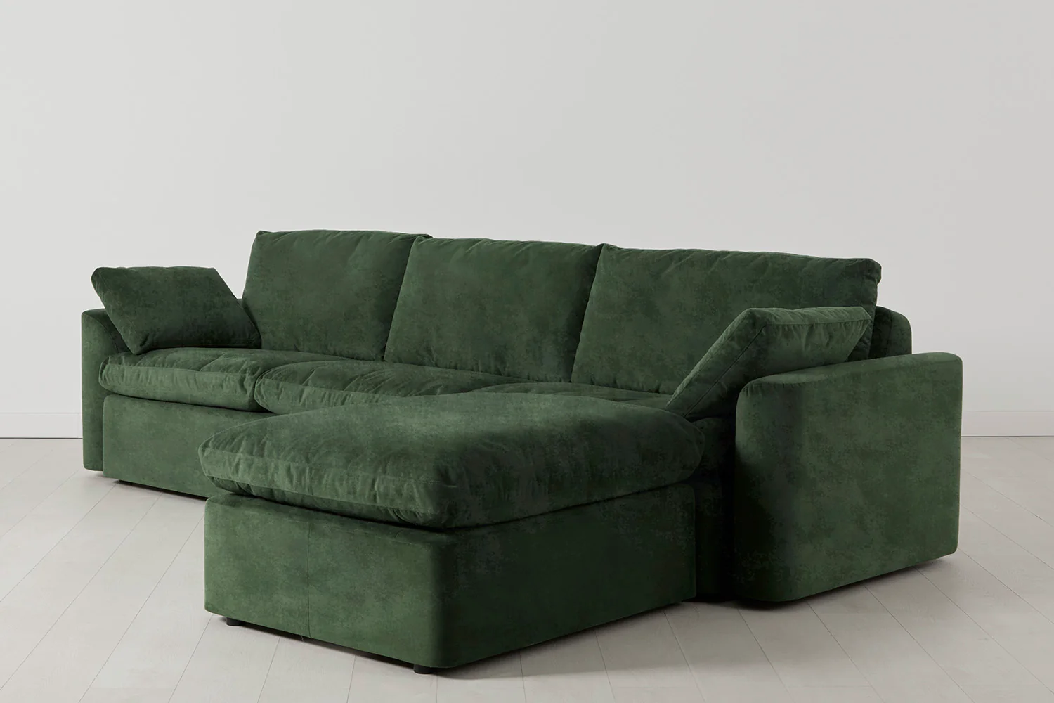 Model 13 4-Seater Sofa with Ottoman, Conifer - Image 2