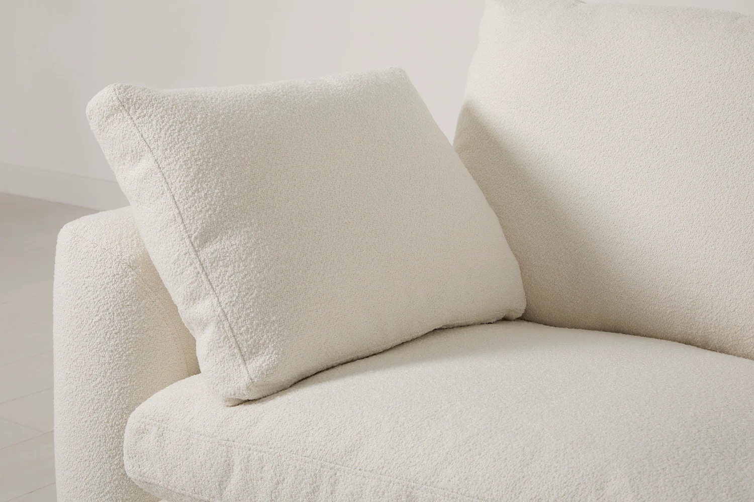 Model 13 Large Corner Sofa, Ivory - Image 3