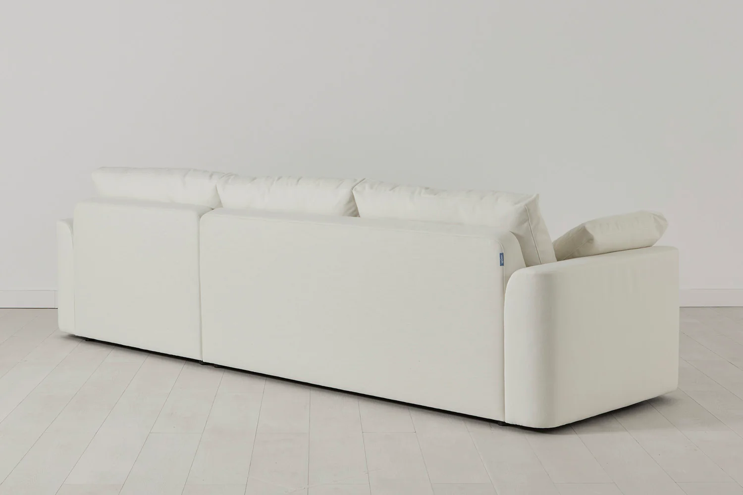 Model 13 4-Seater Sofa, White - Image 3