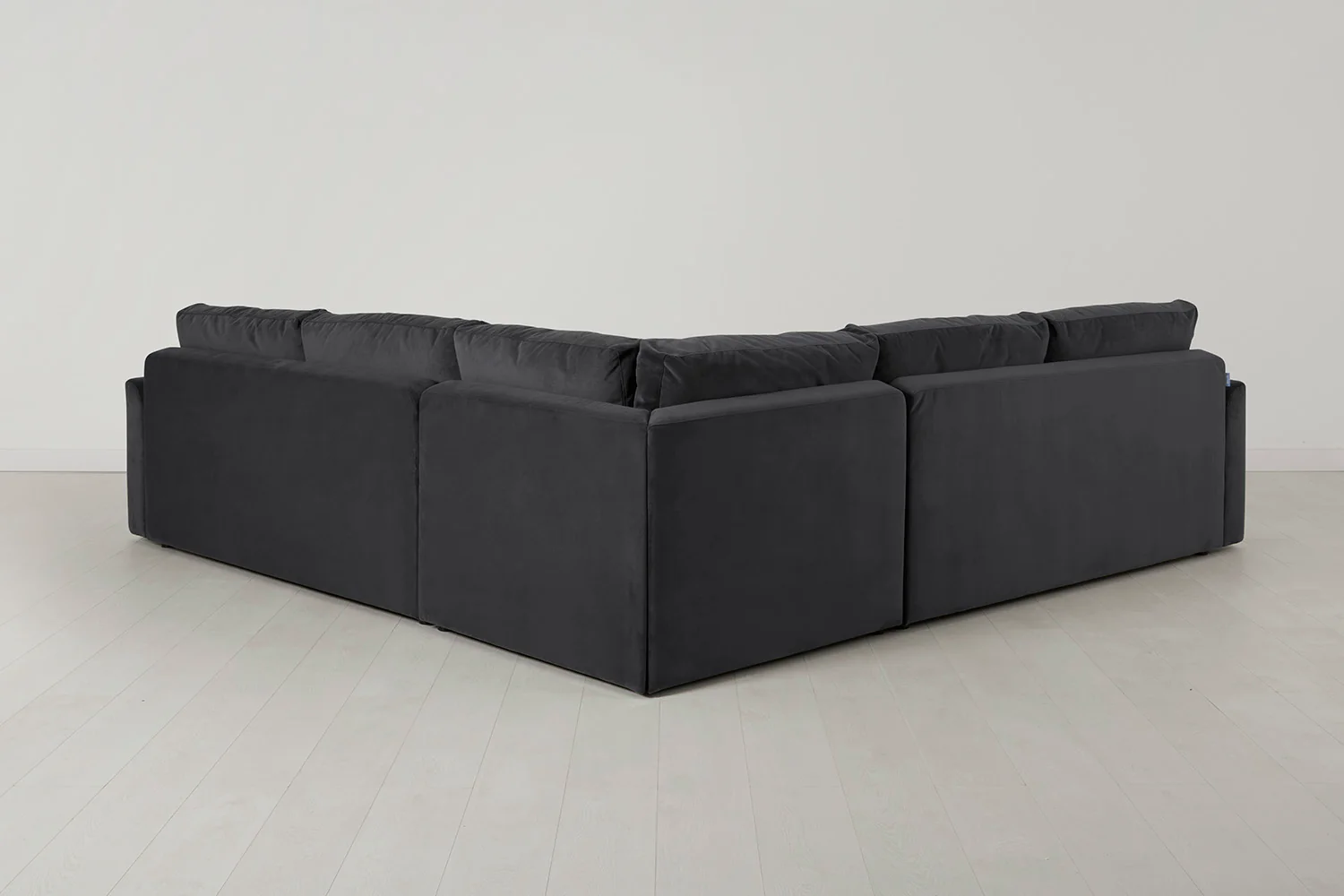 Model 13 Corner Sofa with Ottoman, Charcoal - Image 3