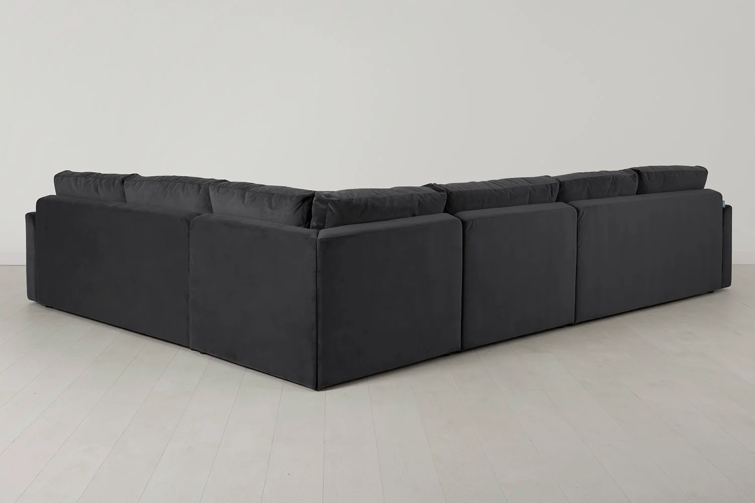 Model 13 Large Corner Sofa with Ottoman, Charcoal - Image 3