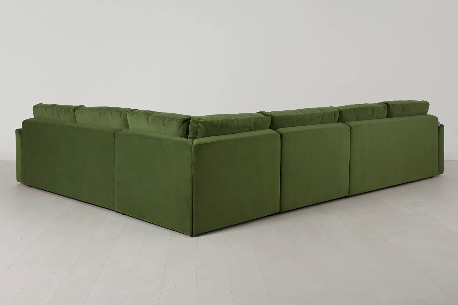 Model 13 Large Corner Sofa with Ottoman, Vine - Image 3