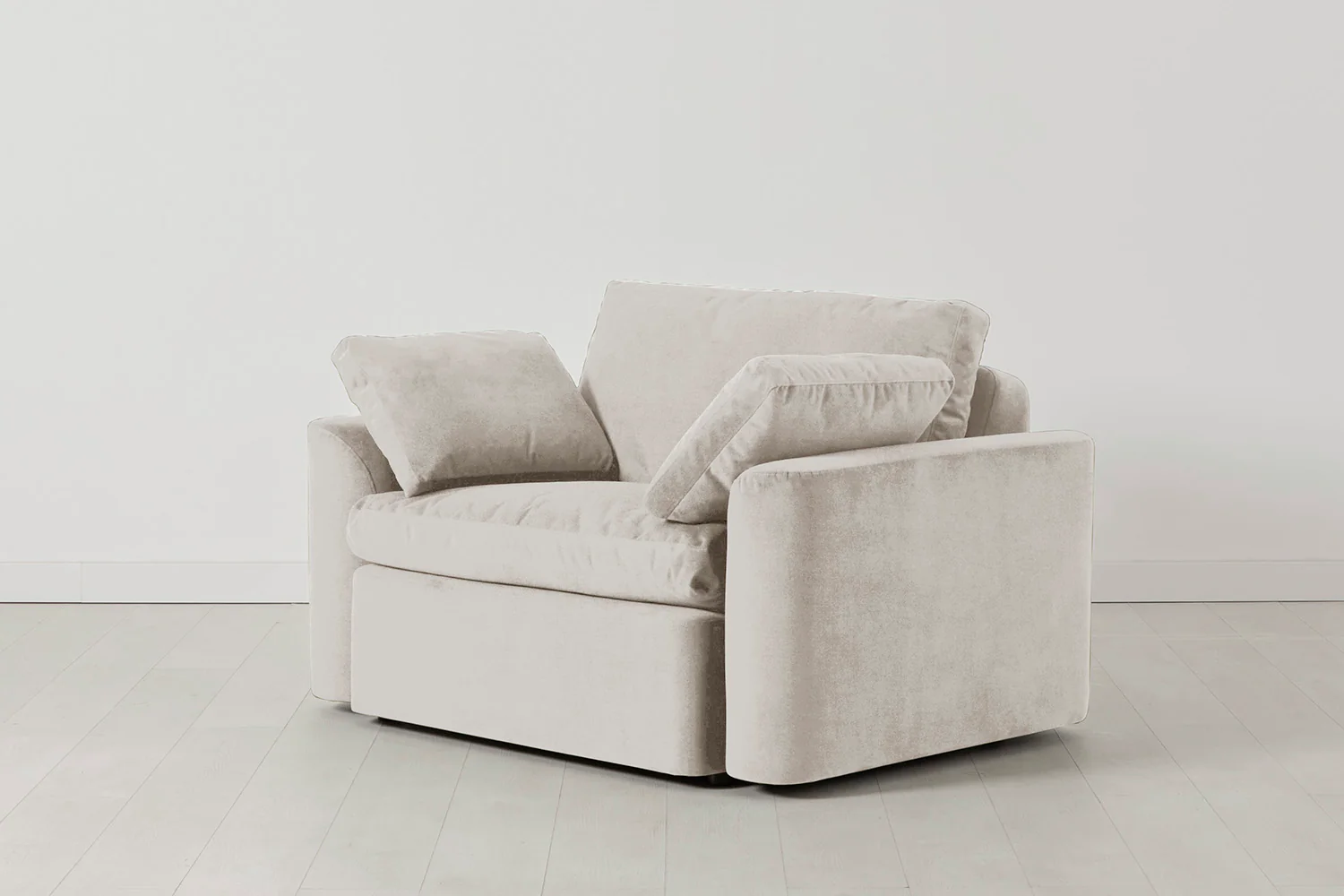 Model 13 Loveseat, Chalk - Image 3