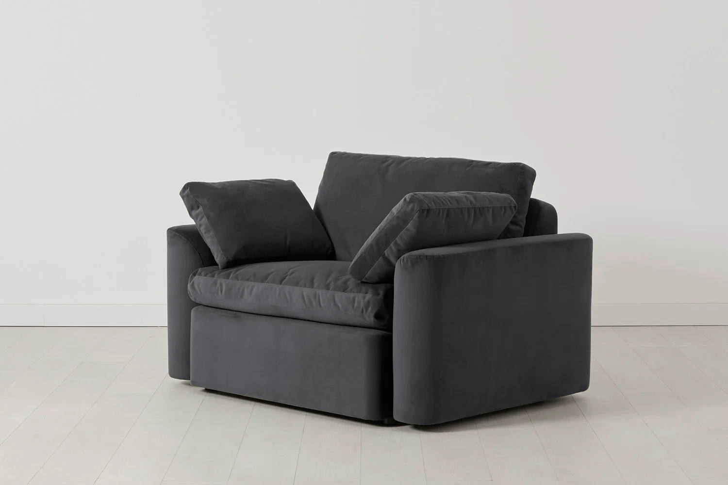 Model 13 Loveseat, Charcoal - Image 3