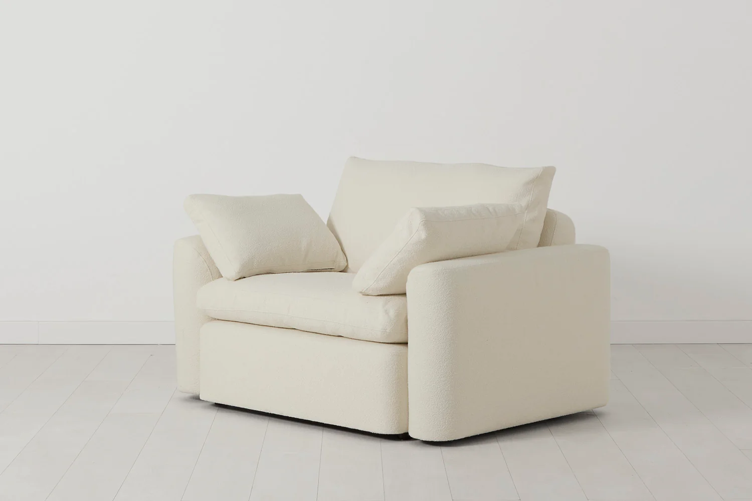 Model 13 Loveseat, Ivory - Image 3