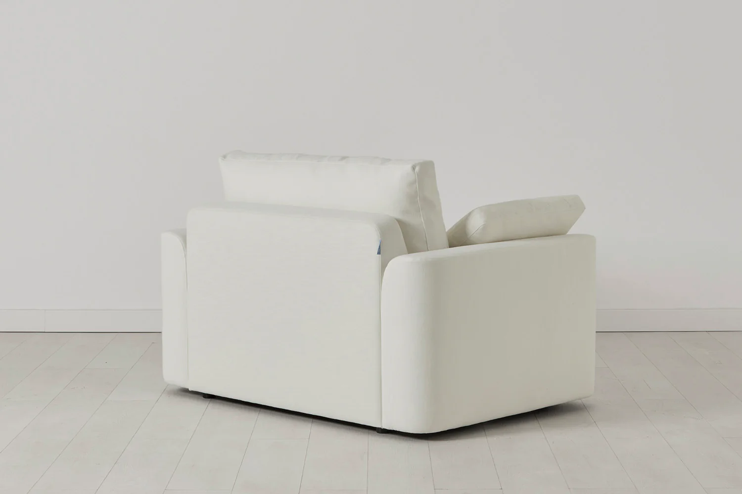 Model 13 Loveseat, White - Image 4
