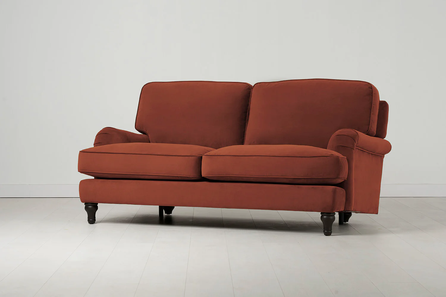 Model 15 2 Seater Sofa, Brick - Image 2