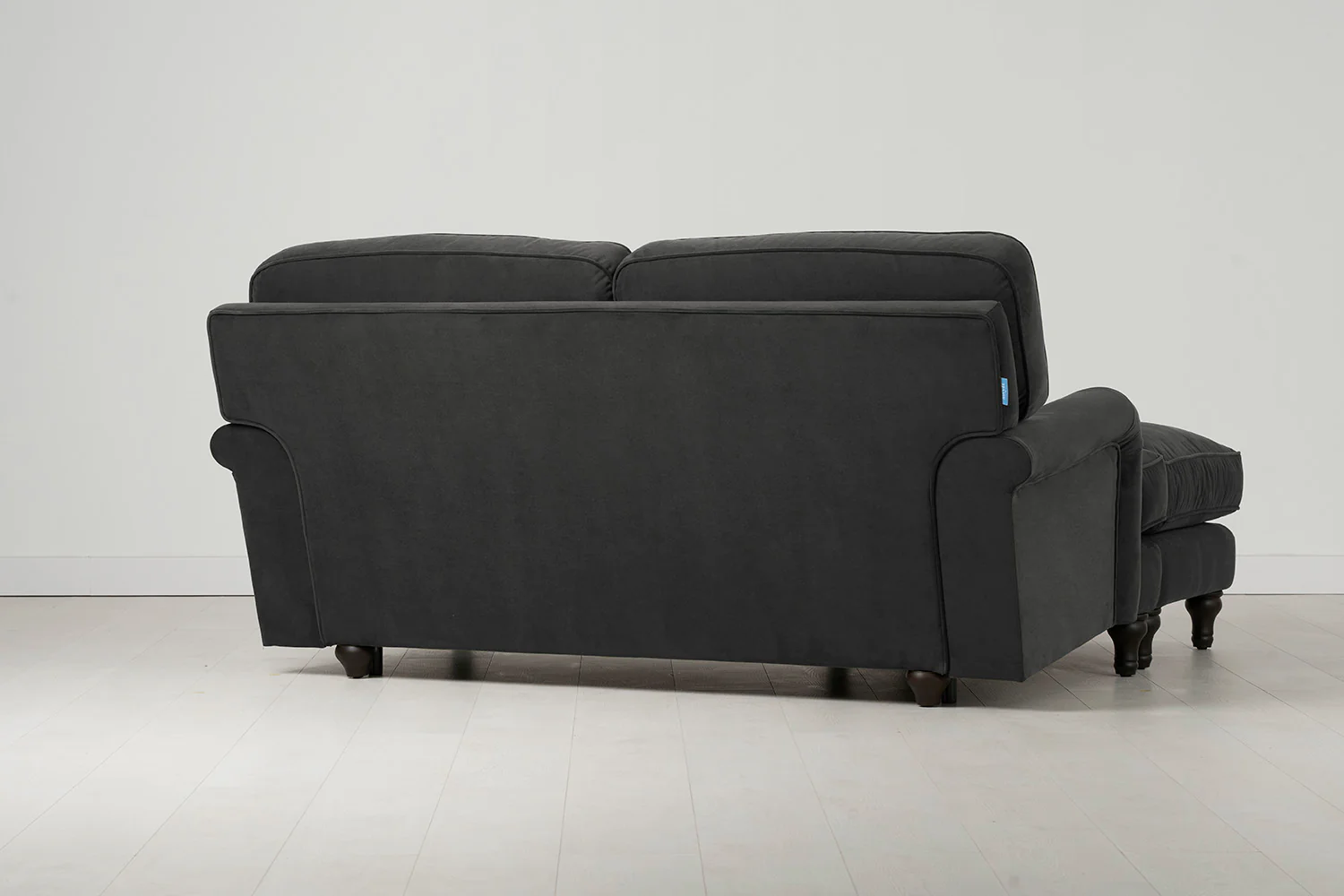 Model 15 2 Seater Sofa, Charcoal - Image 4
