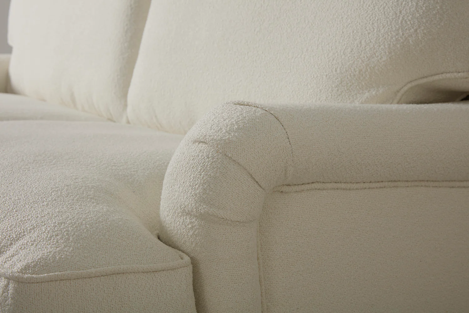 Model 15 2 Seater Sofa, Ivory - Image 4