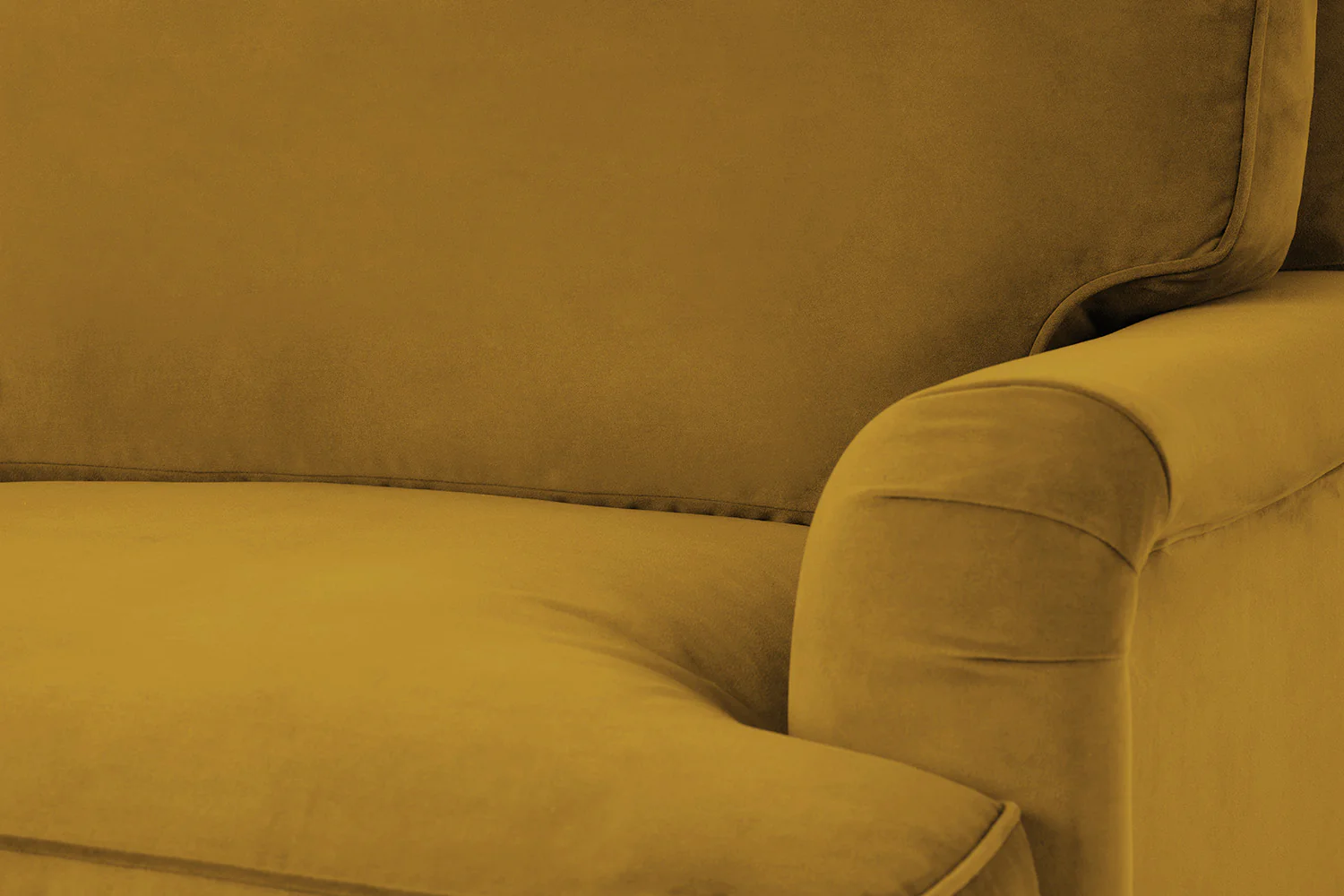 Model 15 2 Seater Sofa, Mustard - Image 5