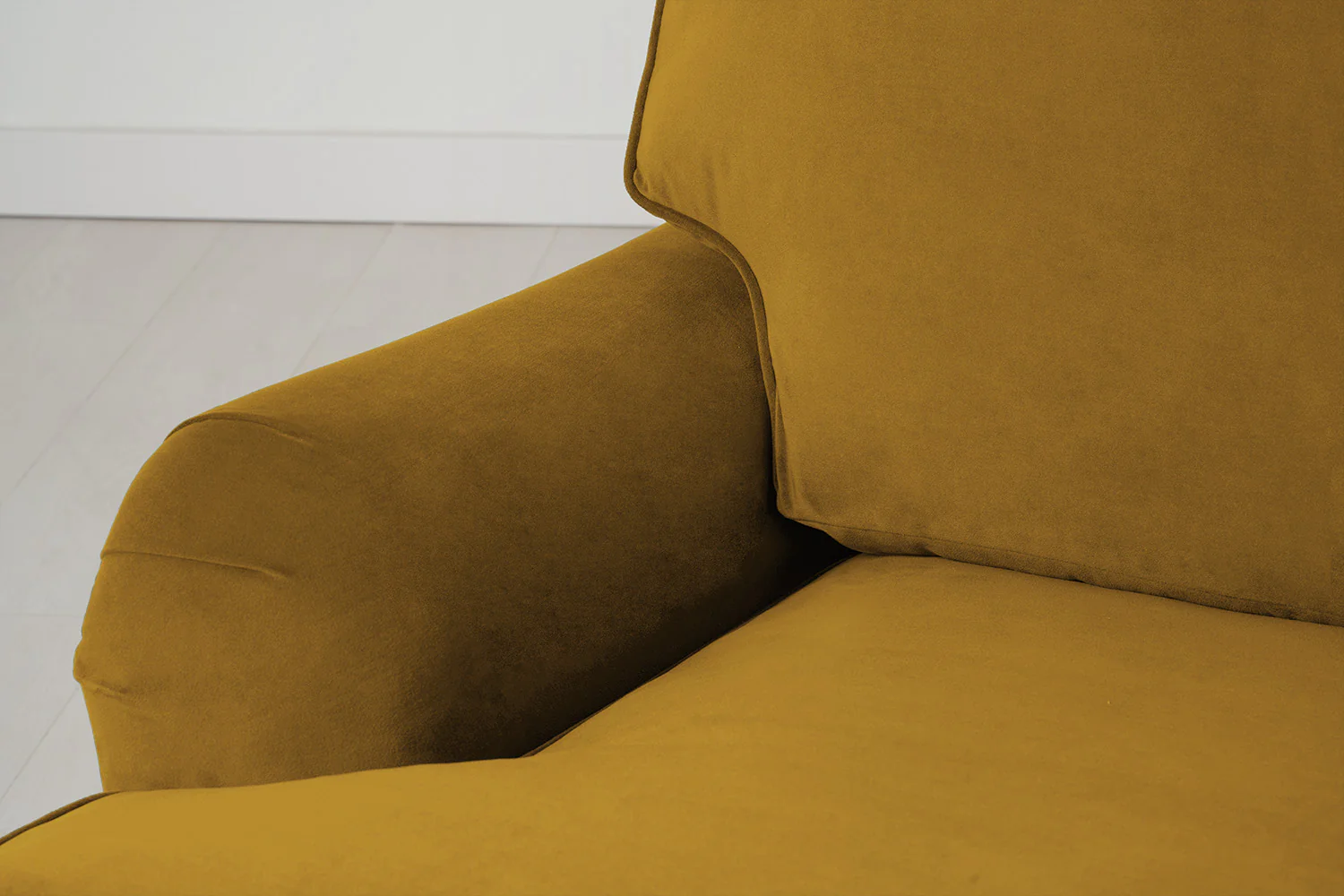 Model 15 2 Seater Sofa, Mustard - Image 7