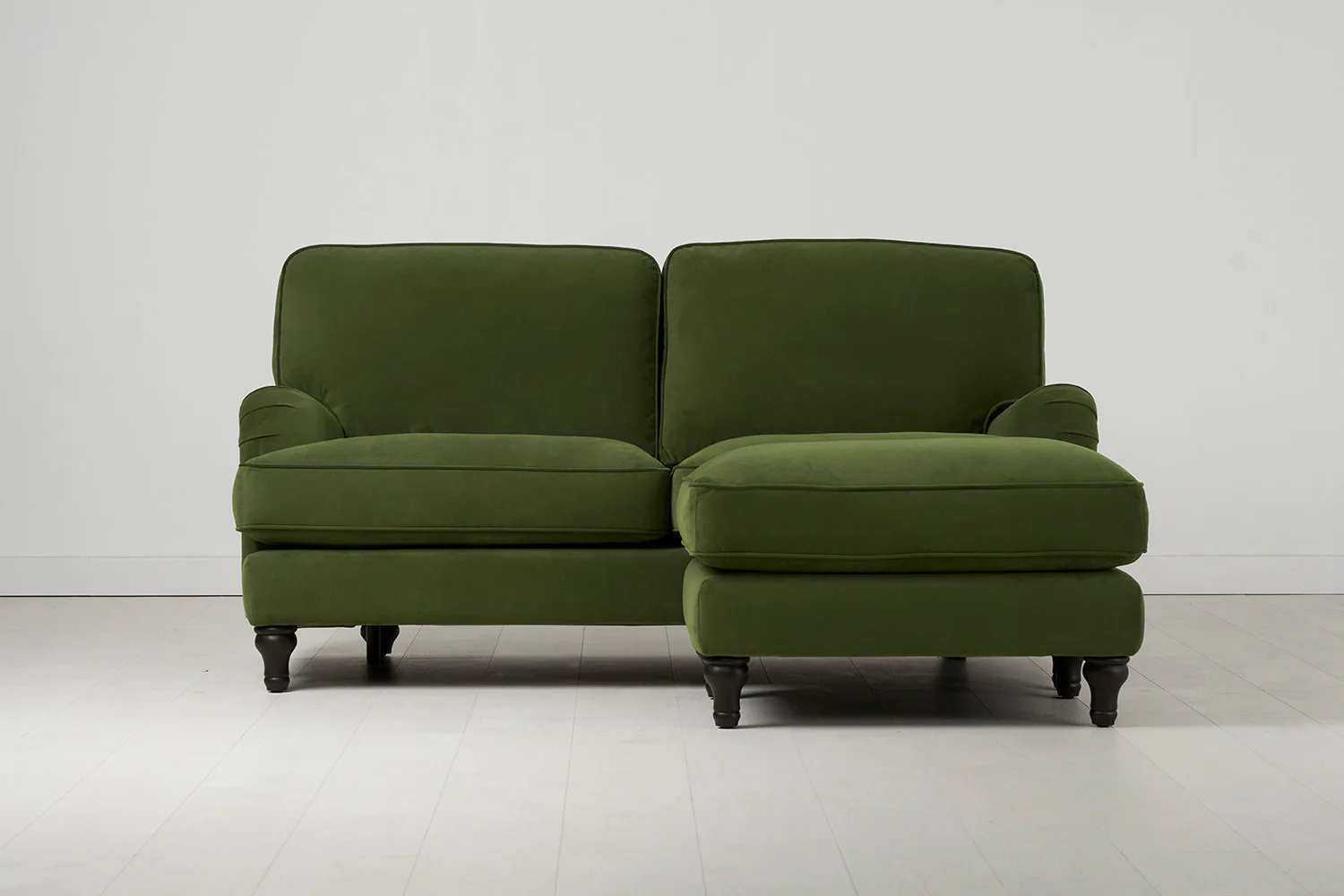 Model 15 2 Seater Sofa with Ottoman, Vine