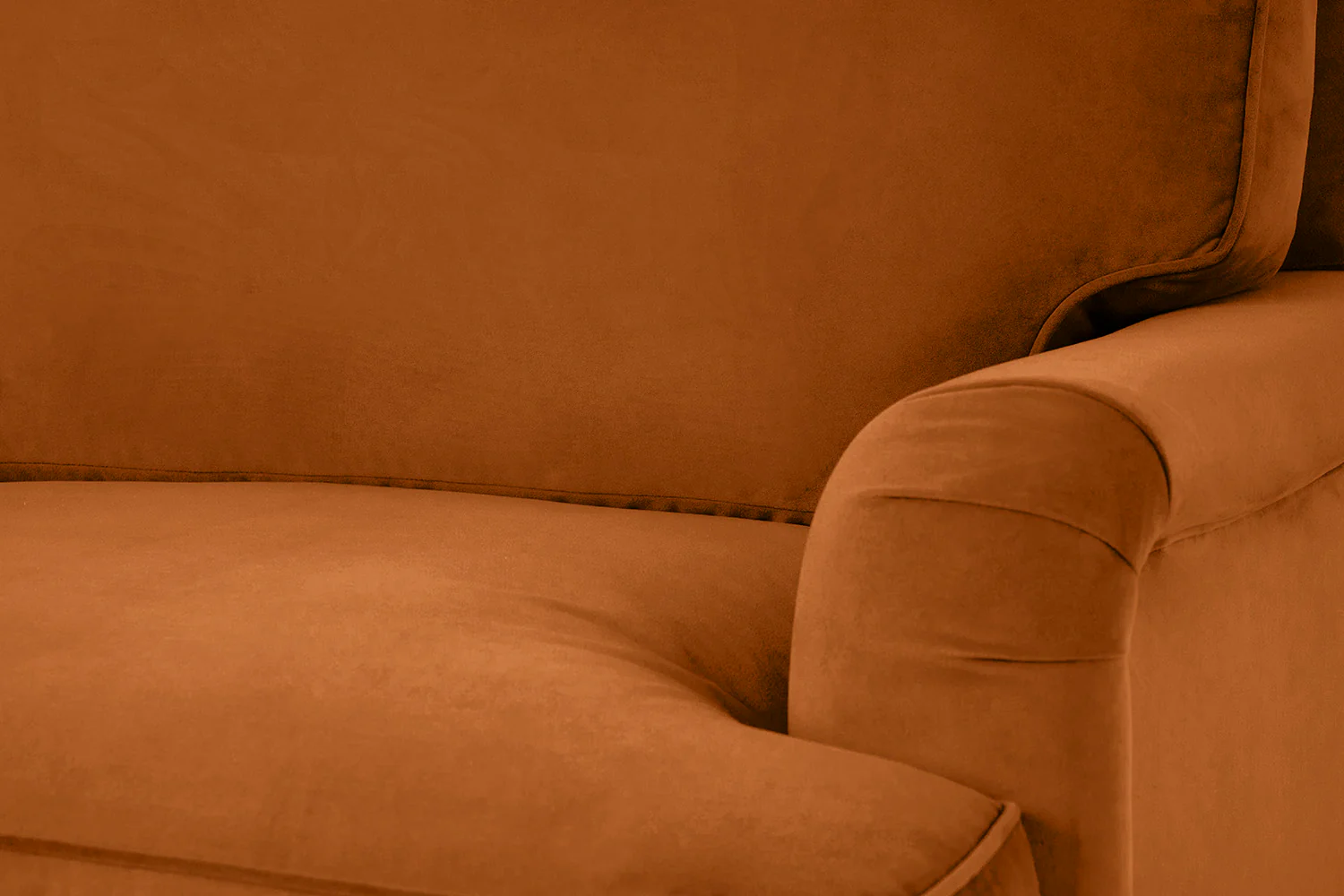 Model 15 2 Seater Sofa with Ottoman, Bronze - Image 7