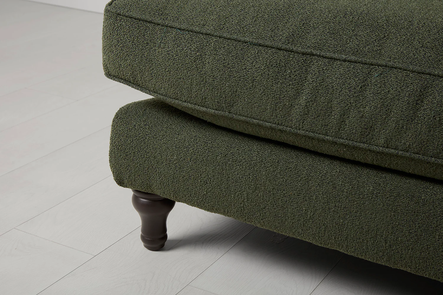 Model 15 2 Seater Sofa with Ottoman, Fern - Image 5