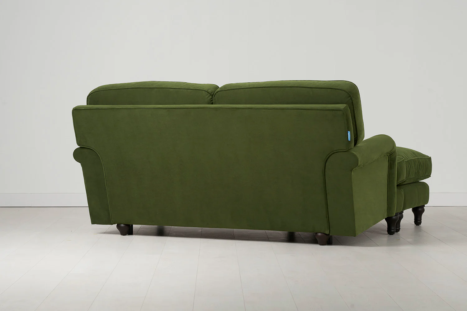 Model 15 2 Seater Sofa with Ottoman, Vine - Image 3