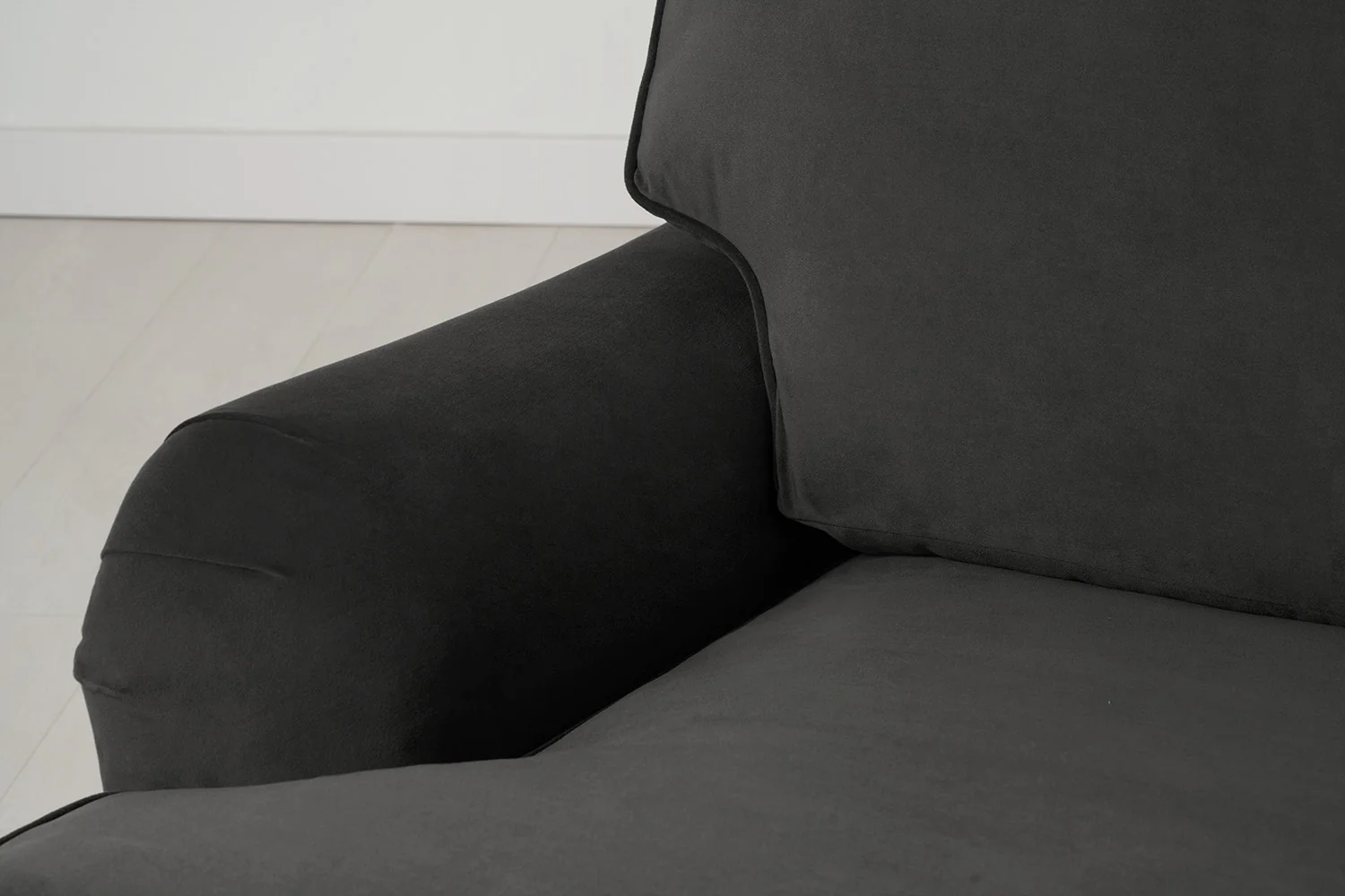 Model 15 3 Seater Sofa, Charcoal - Image 5
