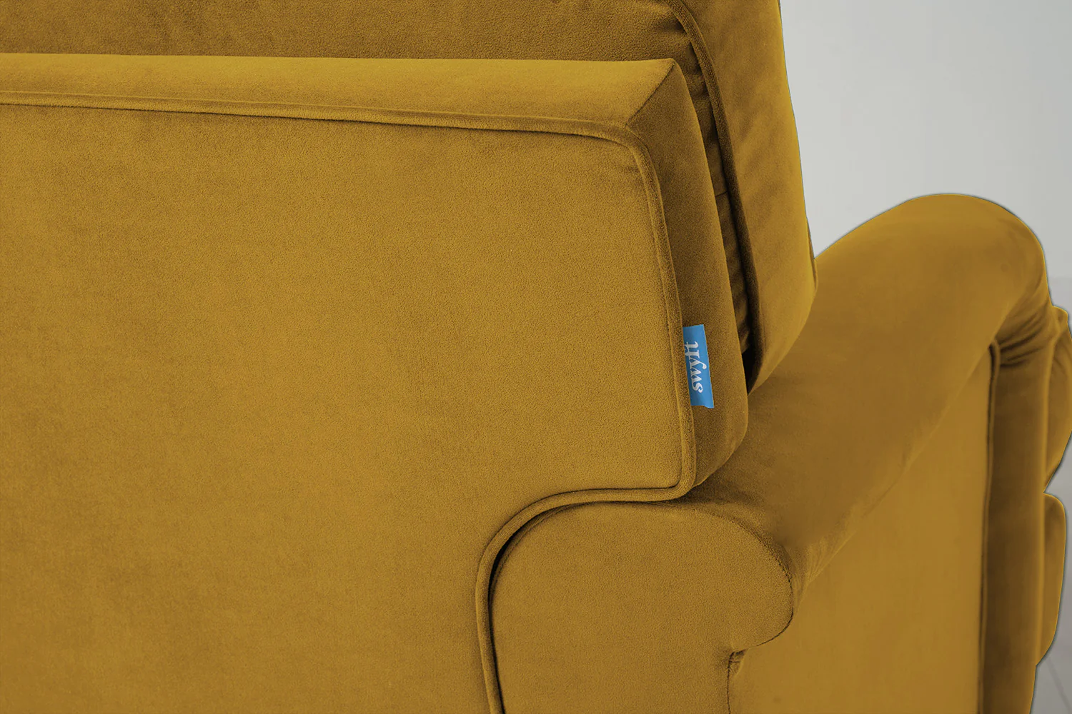 Model 15 3 Seater Sofa, Mustard - Image 4