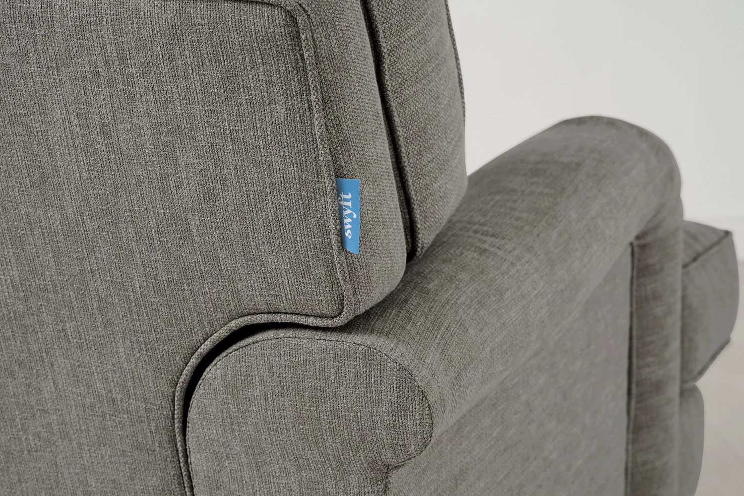 Model 15 3 Seater Sofa, Shadow - Image 4