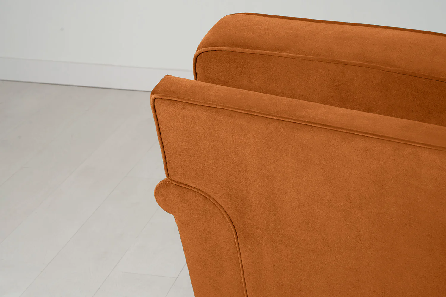 Model 15 3 Seater Sofa with Ottoman, Bronze - Image 9