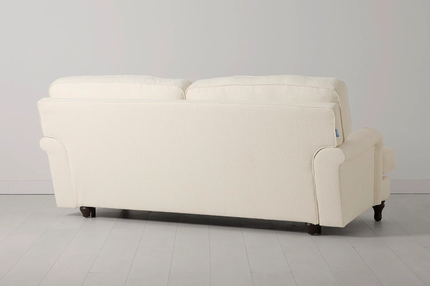 Model 15 3 Seater Sofa with Ottoman, Ivory - Image 3