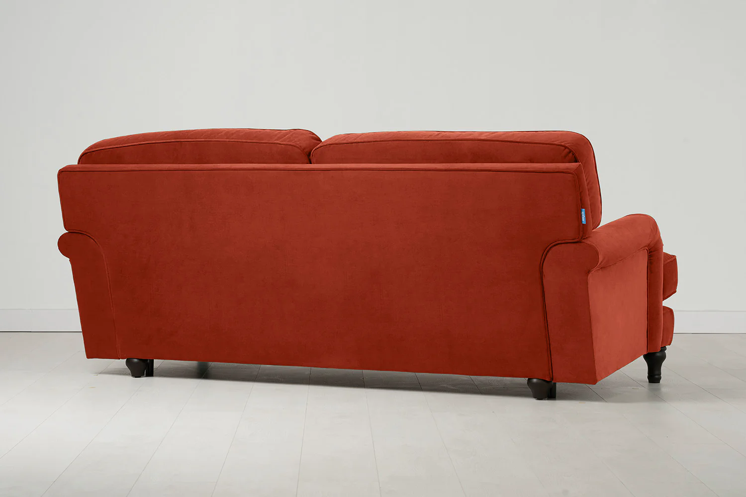 Model 15 3 Seater Sofa with Ottoman, Paprika - Image 3