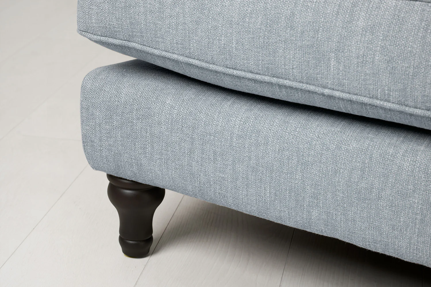 Model 15 3 Seater Sofa with Ottoman, Seaglass - Image 5